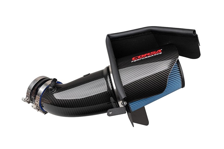 Carbon Fiber MaxFlow 5 Intake Kit 17-23 Charger, Challenger 6.2L - Click Image to Close